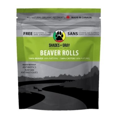 Shades of Gray Beaver Rolls Pet Treats